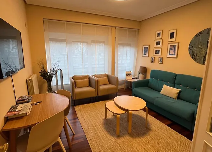 Sobre La Ria De Bilbao, Vistas Excepcionales Lägenhet